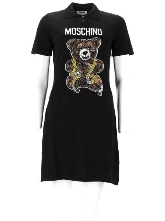 26FW 모스키노 원피스 04905500 1555 Black
