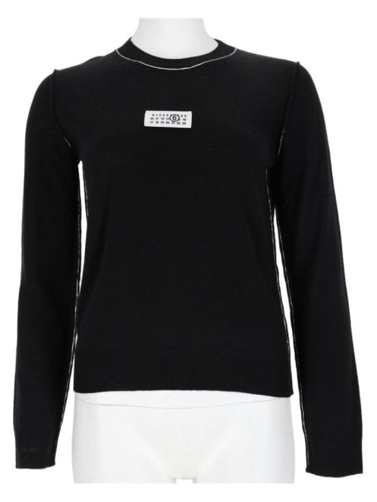 26FW MM6 메종마르지엘라 니트웨어 S52HL0066 M13037900 Black