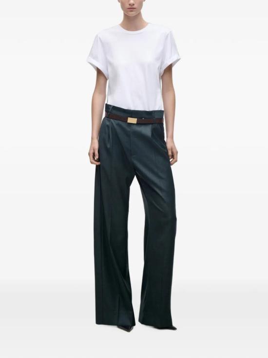 26FW 빅토리아 베컴 스트레이트 팬츠 1426WTR007113B9990 Green - VICTORIA BECKHAM