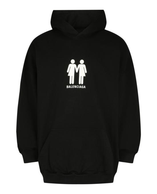  발렌시아가 탑 651799 TMVO3 1070 00008 XS Black