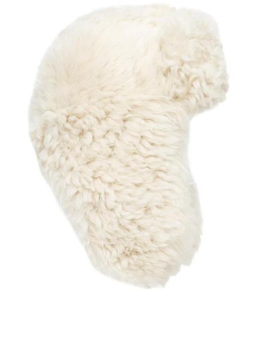 26FW Bigardini 이어플랩 캡 H022 White - OTHER BRANDS