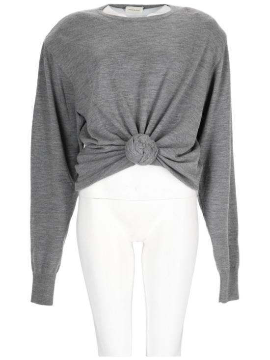 26FW 마그다뷰트림 니트웨어 351426 GREY