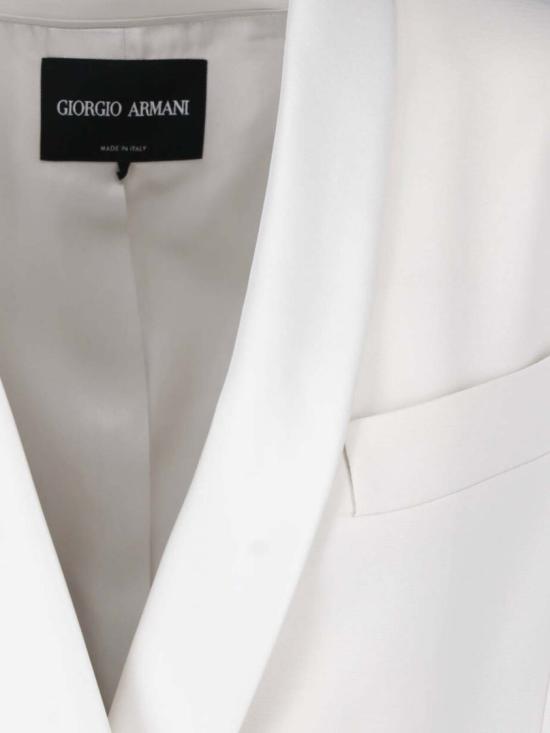 26FW 조르지오 아르마니 자켓 GW003989 TE16469U8001 White - GIORGIO ARMANI