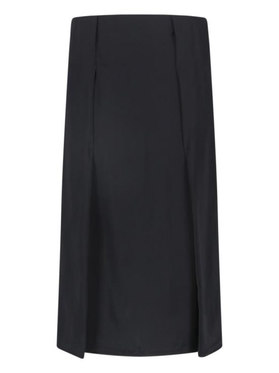 26FW 질샌더 롱 스커트 J03MA0327 J65022001 Black