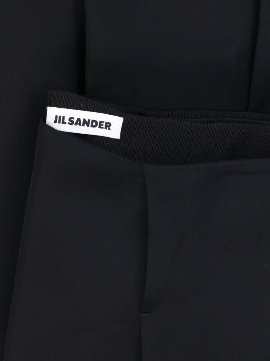 26FW 질샌더 롱 스커트 J03MA0327 J65022001 Black - JIL SANDER