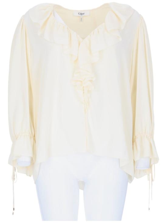 26FW 끌로에 탑 26AHT72005 114 White
