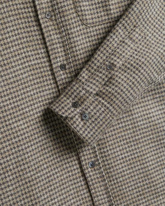  포르투기스플란넬 셔츠 포르투갈 플란넬 추상 파이드 풀 - PORTUGUESE FLANNEL