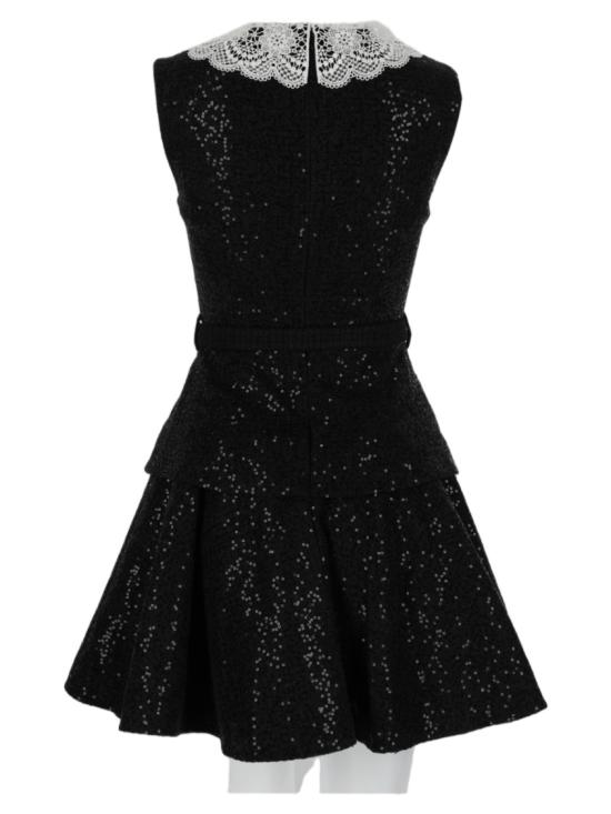 26FW 셀프 포트레이트 원피스 PF26 002S B BLACK - SELF PORTRAIT