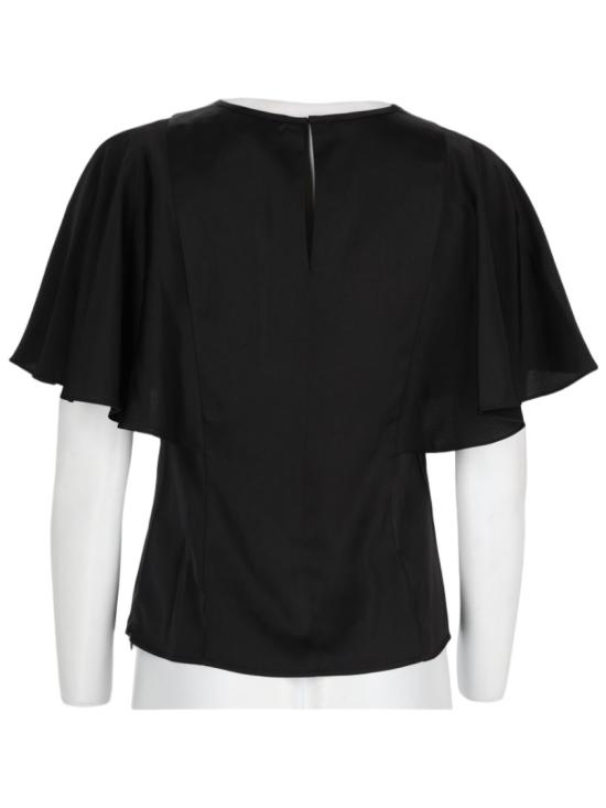 26FW 마이클 코어스 탑 MT6411QAYJ 001BLACK - MICHAEL KORS