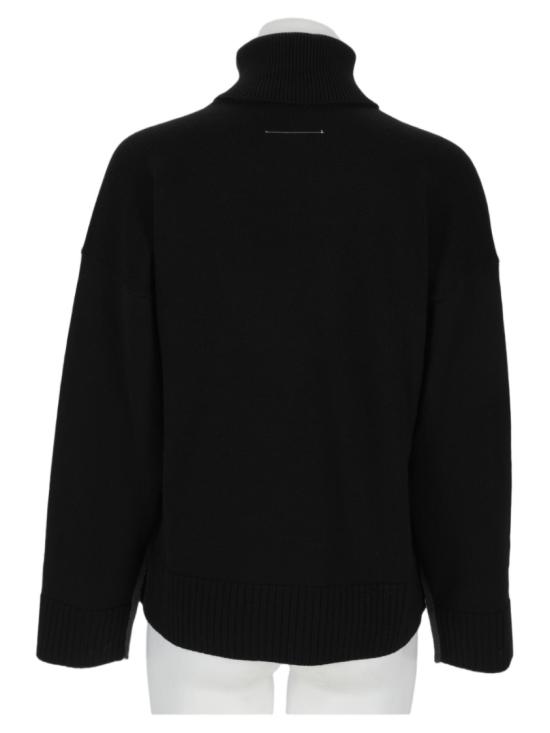 26FW MM6 메종마르지엘라 니트웨어 S52HA0306 M13280961 Black - MM6 MAISON MARGIELA
