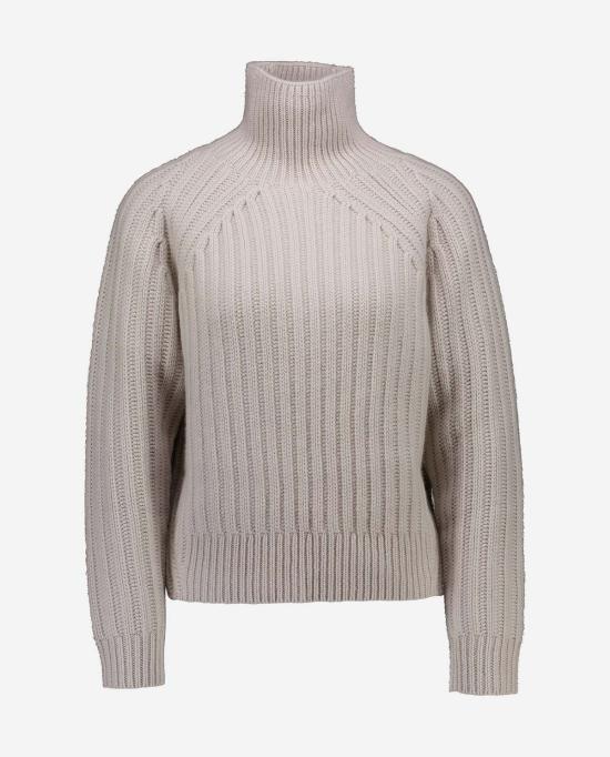  Allude- Fashionhaus 터틀넥 알루드 모크넥 스웨터 아이보리