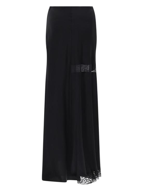 26SS 엠에스지엠 롱 스커트 4041MDD2626710399 BLACK - MSGM