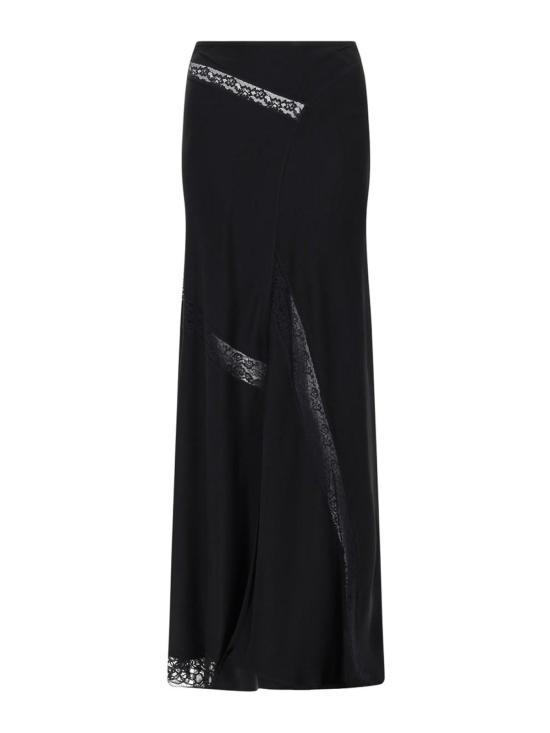 26SS 엠에스지엠 롱 스커트 4041MDD2626710399 BLACK