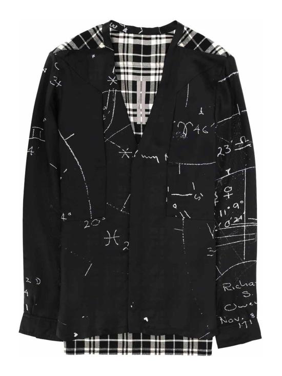 26SS 릭 오웬스 셔츠 RU01F2290KP1CP09119P MULTICOLOUR