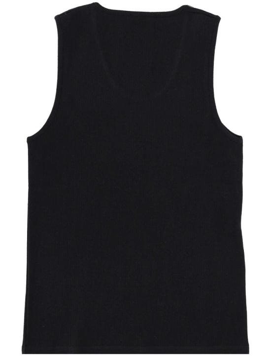 26SS 르메르 저지 탱크탑 TS0006LJ1030BK999 BLACK - LEMAIRE