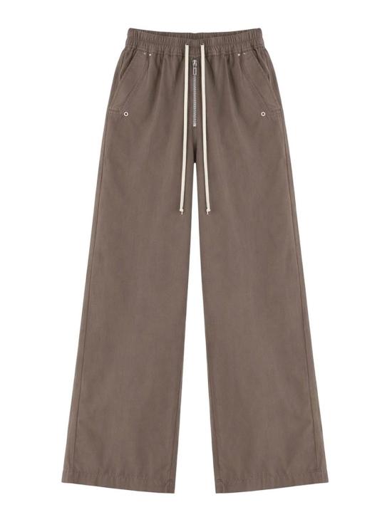 26SS 릭 오웬스 트레이닝/조거 팬츠 DS01F4327CR34 Brown