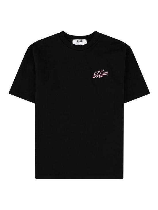 26SS 엠에스지엠 반팔 티셔츠 4041MDM11326712699 BLACK