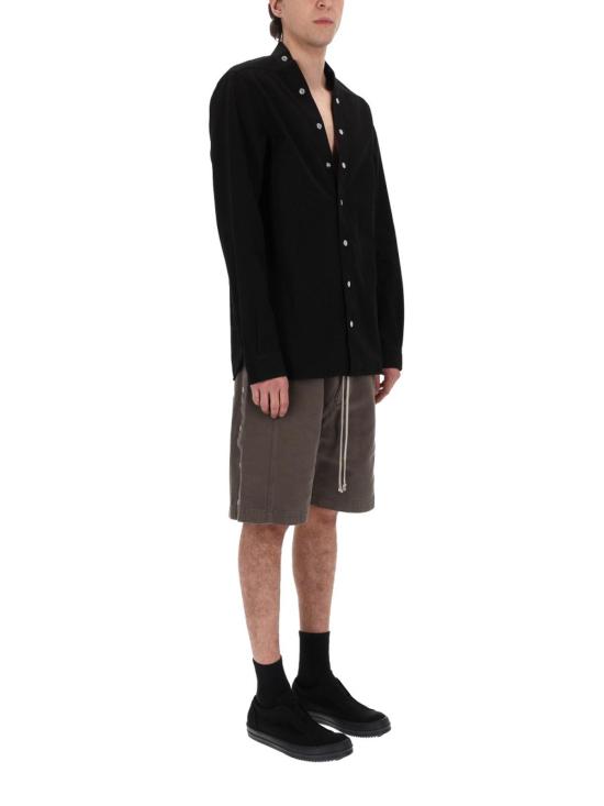 26SS 릭 오웬스 셔츠 DU01F4287CVS09 BLACK - RICK OWENS