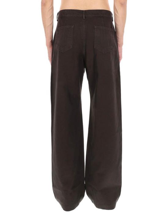26SS 릭 오웬스 데님 팬츠 DU01F4351CVS78 BROWN - RICK OWENS