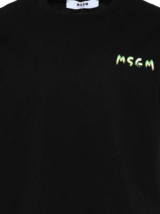 26SS [키즈] 엠에스지엠 티셔츠 S6MSJUTH003 110 NERO - MSGM
