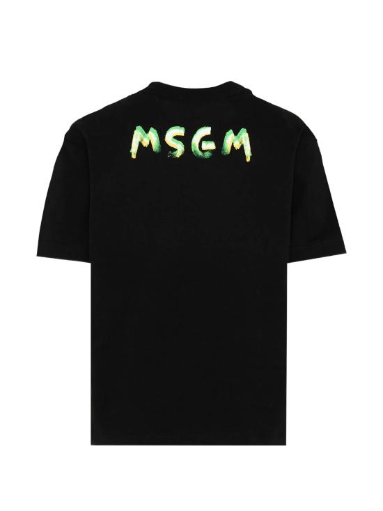 26SS [키즈] 엠에스지엠 티셔츠 S6MSJUTH003 110 NERO - MSGM