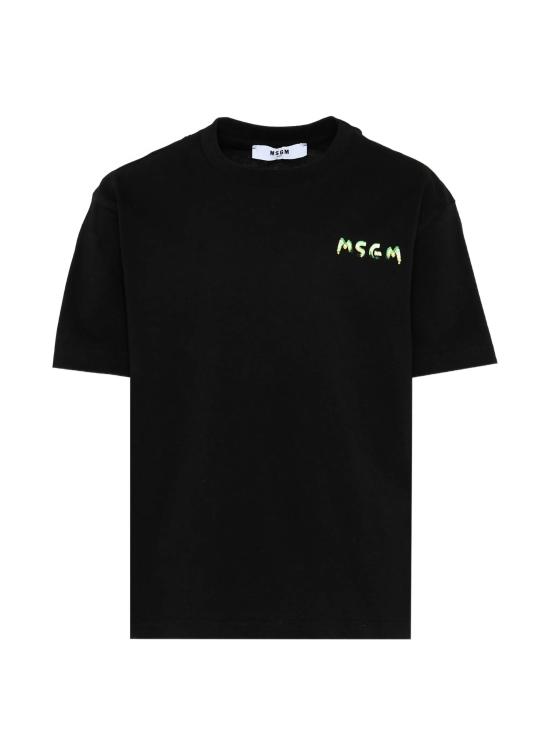 26SS [키즈] 엠에스지엠 티셔츠 S6MSJUTH003 110 NERO