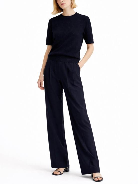 26SS 파비아나 필리피 반팔 티셔츠 MAD266F490D2735146 BLUE - FABIANA FILIPPI
