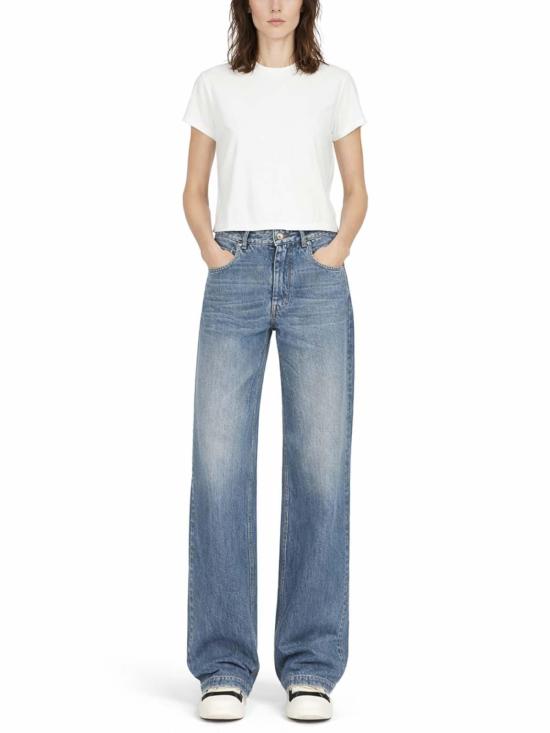 26SS 릭 오웬스 플레어 팬츠 DS01F4305DWB06 DENIM - RICK OWENS