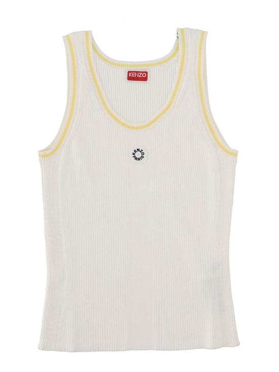 26SS 겐조 민소매 티셔츠 FG52TO6303LM02 WHITE