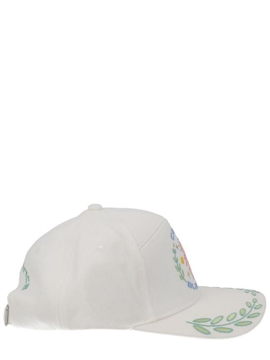 26SS 카사블랑카 볼캡 ASP26HAT00801WHITE - CASABLANCA