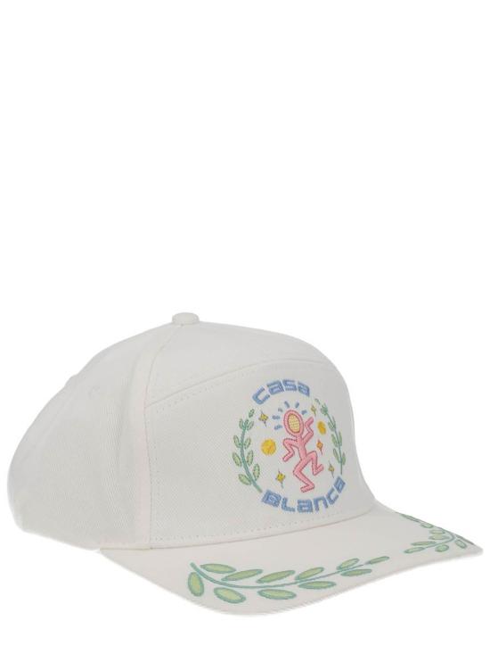 26SS 카사블랑카 볼캡 ASP26HAT00801WHITE - CASABLANCA