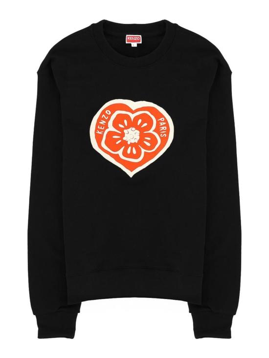 26SS 겐조 Boke Heart 스웻셔츠 FG55SW2044MJ99J Black