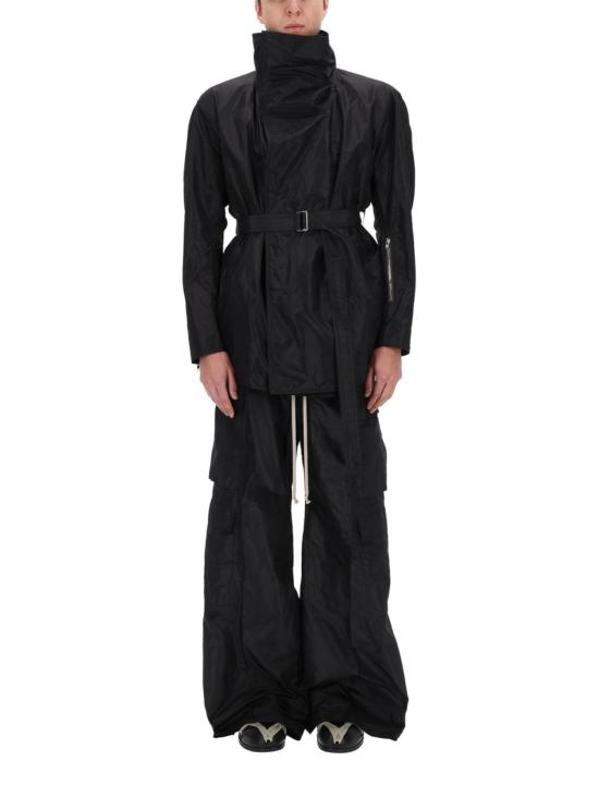 26SS 릭 오웬스 자켓 RR01F2722STF09 BLACK - RICK OWENS