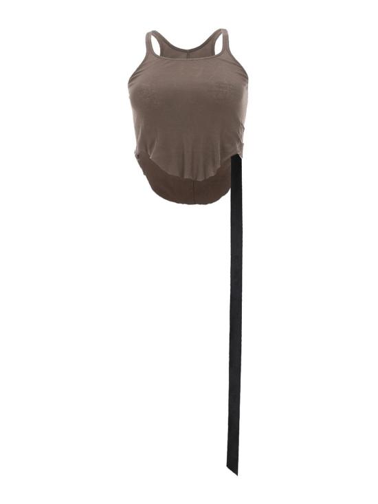 26SS 릭 오웬스 민소매 티셔츠 DS01F4100BH34 BROWN