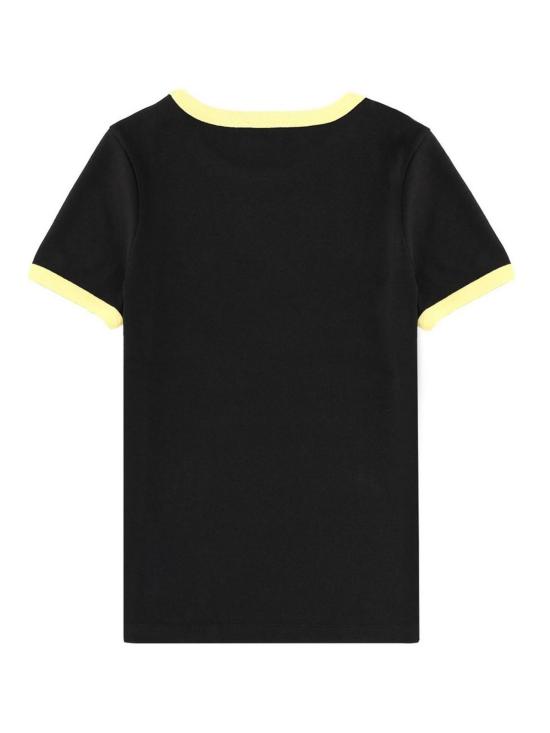 26SS 겐조 보케 플라워 2.0 엠브로이더드 티셔츠 FG52TS2174SJ99J BLACK - KENZO