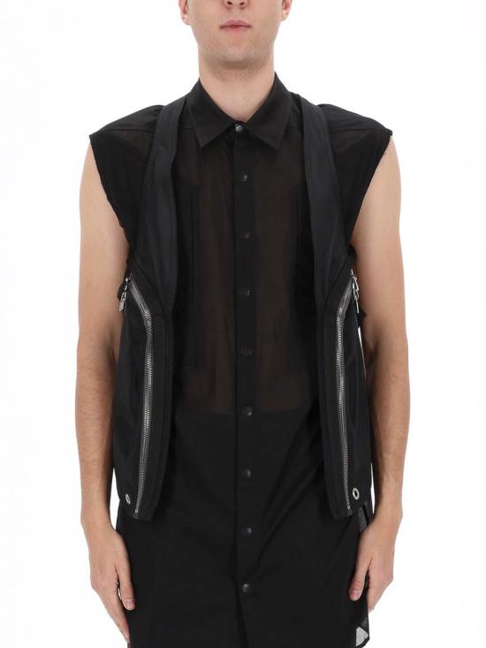26SS 릭 오웬스 베스트 RR01F2701NCVER309 BLACK - RICK OWENS