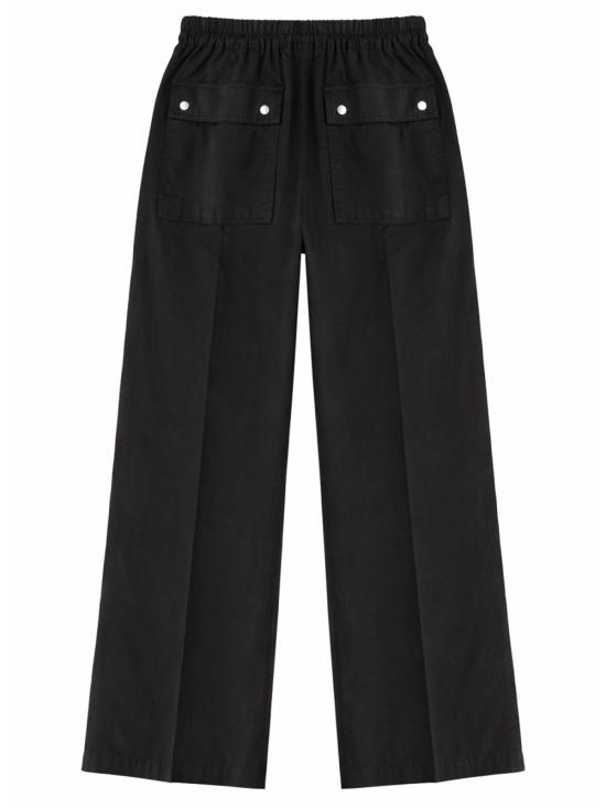 26SS 릭 오웬스 트레이닝/조거 팬츠 DS01F4327CR09 Black - RICK OWENS