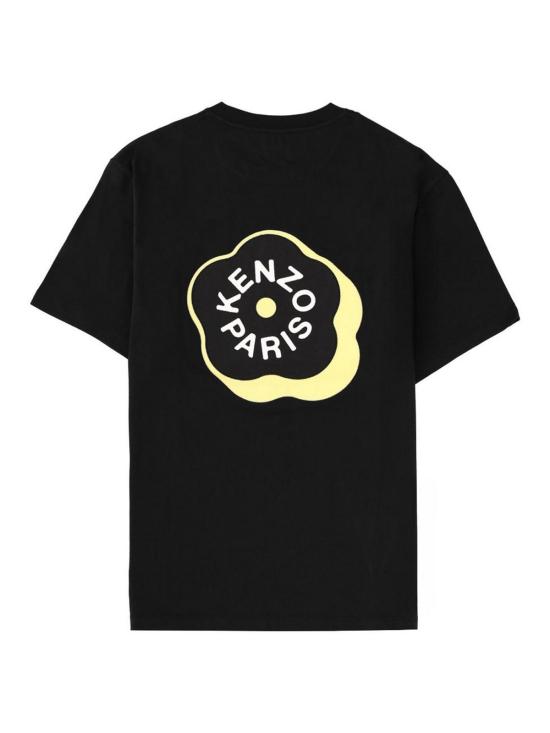 26SS 겐조 보케 플라워 2.0 엠브로이더드 루즈 티셔츠 FG52TS3024SG99J BLACK - KENZO