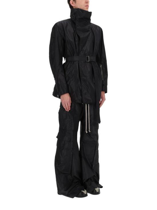 26SS 릭 오웬스 스트레이트 팬츠 RR01F2339STF09 Black - RICK OWENS