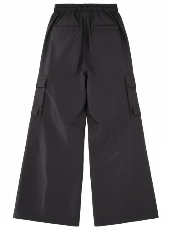 26SS 릭 오웬스 스트레이트 팬츠 RR01F2339STF09 Black - RICK OWENS