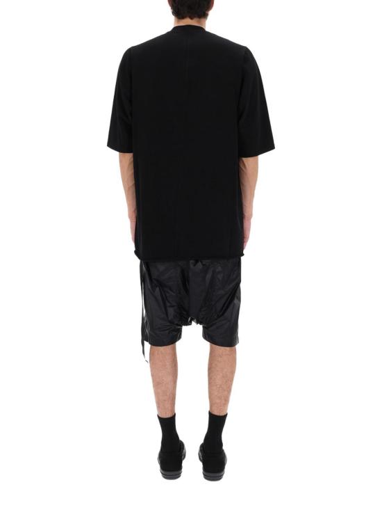 26SS 릭 오웬스 반팔 티셔츠 DU01F4274RIG09 BLACK - RICK OWENS