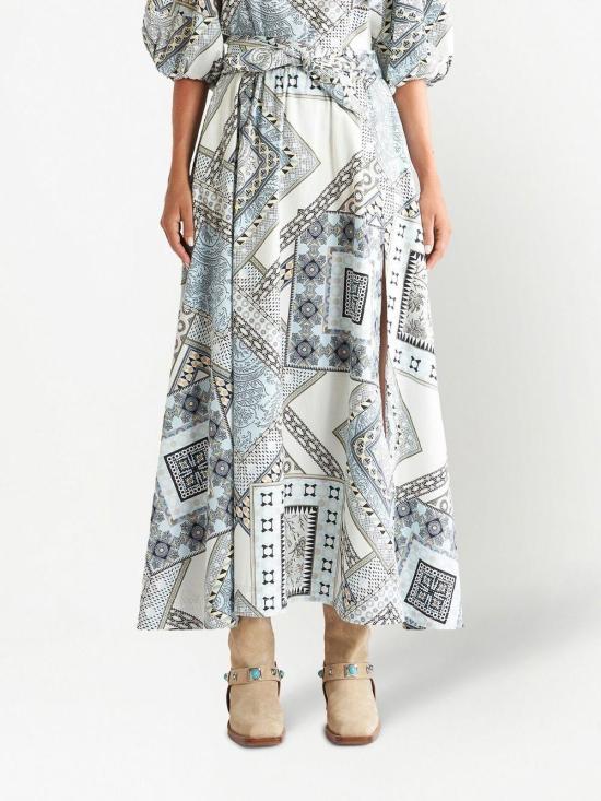  에트로 롱 스커트 1227745990250 LIGHT BLUE - ETRO