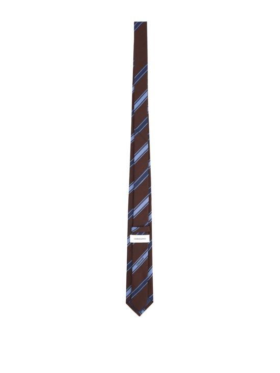 26SS 살바토레 페라가모 넥타이 789285351357004 BROWN - SALVATORE FERRAGAMO