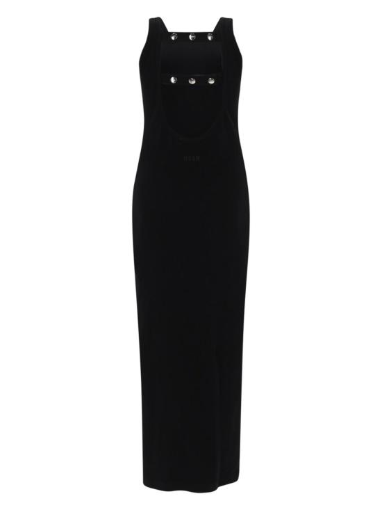 26SS 엠에스지엠 롱 원피스 4041MDA73N26712099 Black - MSGM