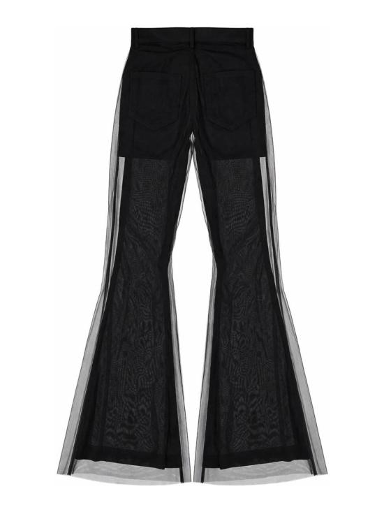 26SS 릭 오웬스 스트레이트 팬츠 RO01F6329TUCV09 Black - RICK OWENS
