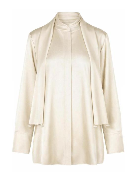 26SS 질샌더 블라우스 J01DL0175J76018109 WHITE