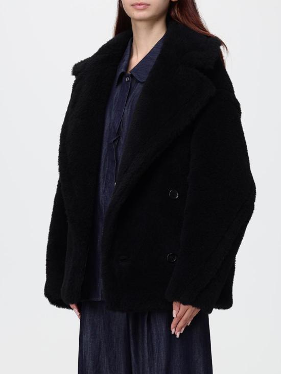 26FW 막스마라 코트 2621086092600 008 Black - MAX MARA