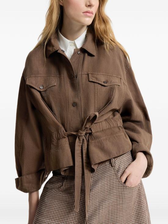26FW 브루넬로 쿠치넬리 수트 자켓 ML9967473P C9812 BROWN - BRUNELLO CUCINELLI