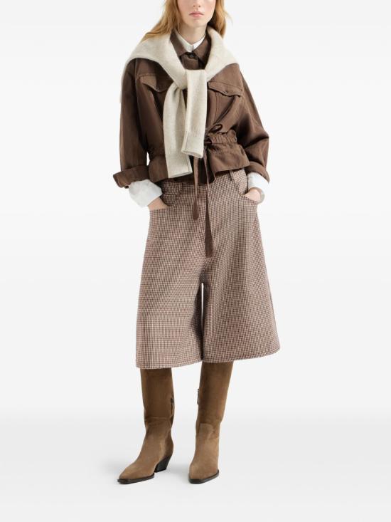 26FW 브루넬로 쿠치넬리 수트 자켓 ML9967473P C9812 BROWN - BRUNELLO CUCINELLI