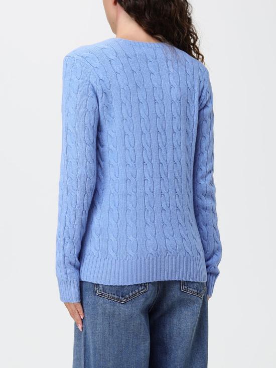26FW 폴로 랄프로렌 폴로 자수 케이블 니트 스웨터 211971865 004 Ink - POLO RALPH LAUREN